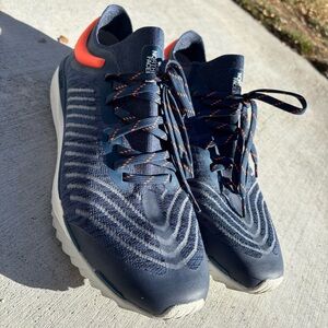 The North Face Men's Blue and Orange Broncos colors size 12 shoes